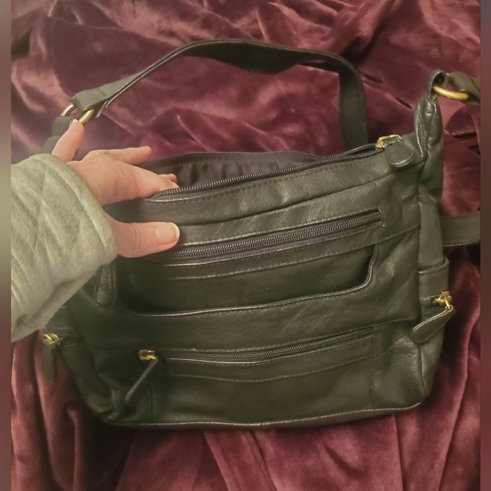 Leather purse